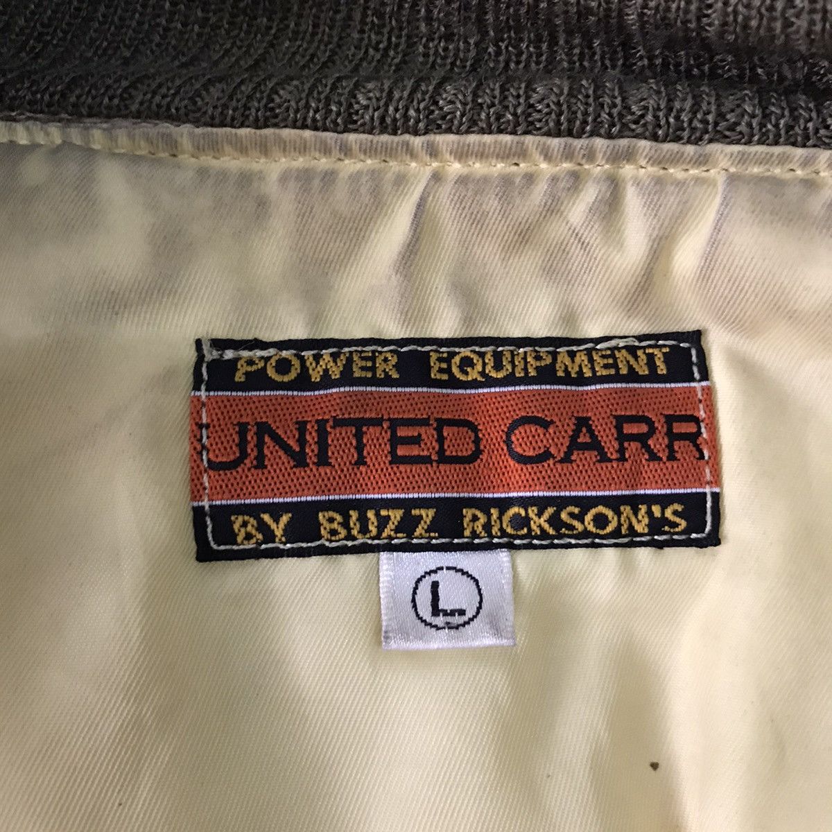 Buzz Rickson's Power equipment United Carr by Buzz Rickson’s Bomber Jacket Size US L / EU 52-54 / 3 - 20 Thumbnail