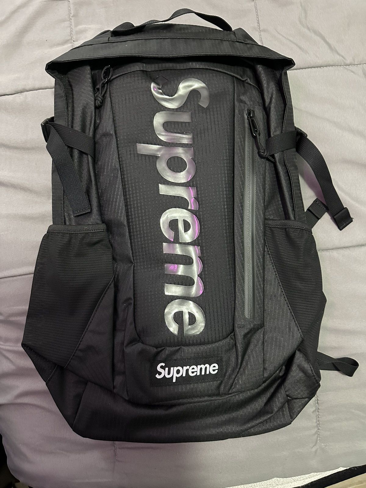 Supreme Backpack supreme black ss21 Grailed
