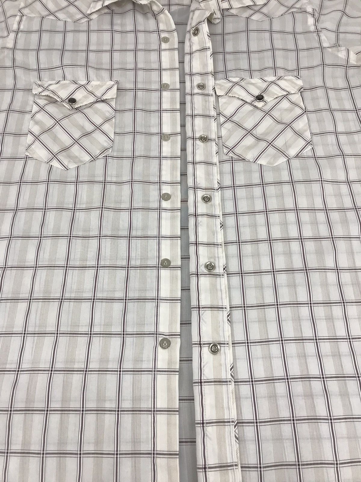 Vintage × Wrangler Vintage 80s Wrangler Long Tails Snap Button Western Classic Size US L / EU 52-54 / 3 - 4 Thumbnail