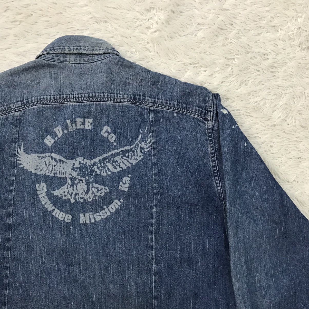 Lee Lee Riders Shawnee Mission Distress Button Up Jacket Size US XL / EU 56 / 4 - 9 Thumbnail