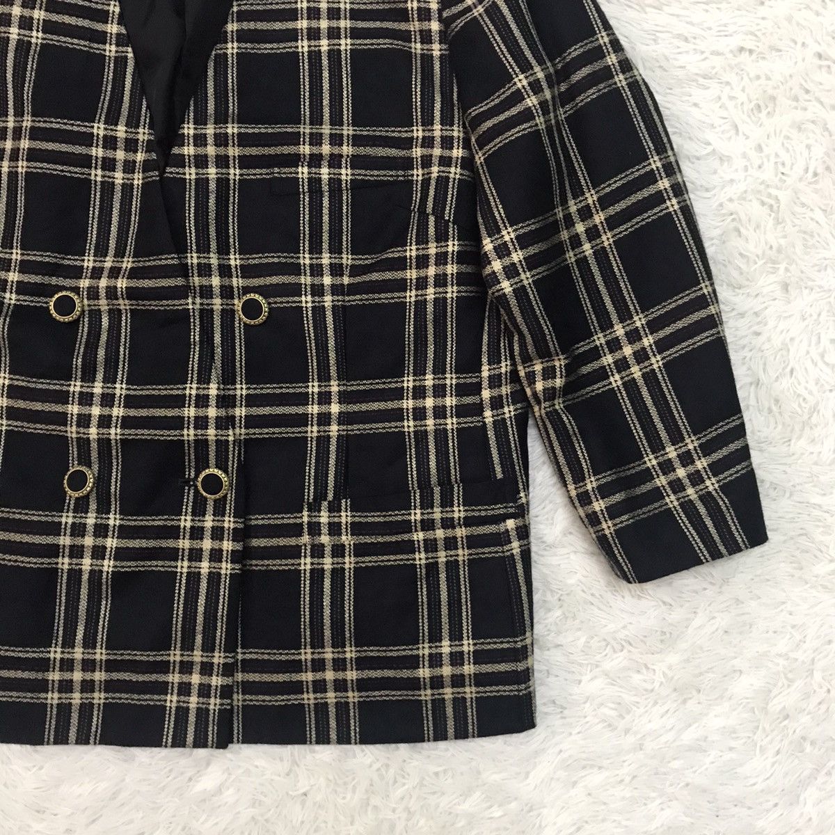 Burberry Burberrys Women Jacket Coat Padded Shoulder Size ONE SIZE - 6 Thumbnail