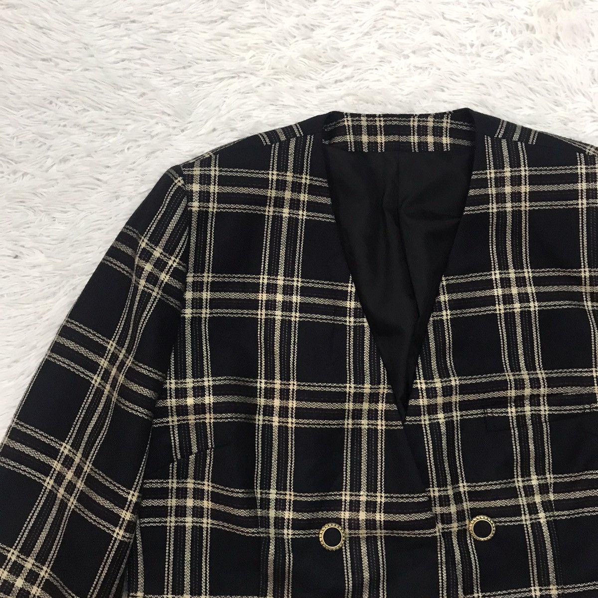 Burberry Burberrys Women Jacket Coat Padded Shoulder Size ONE SIZE - 3 Thumbnail