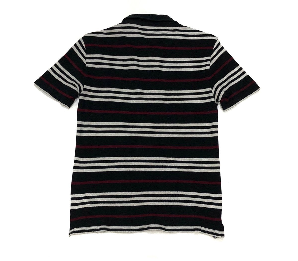 Burberry Burberry Black Label Stripe knit polo shirt Size US M / EU 48-50 / 2 - 2 Thumbnail