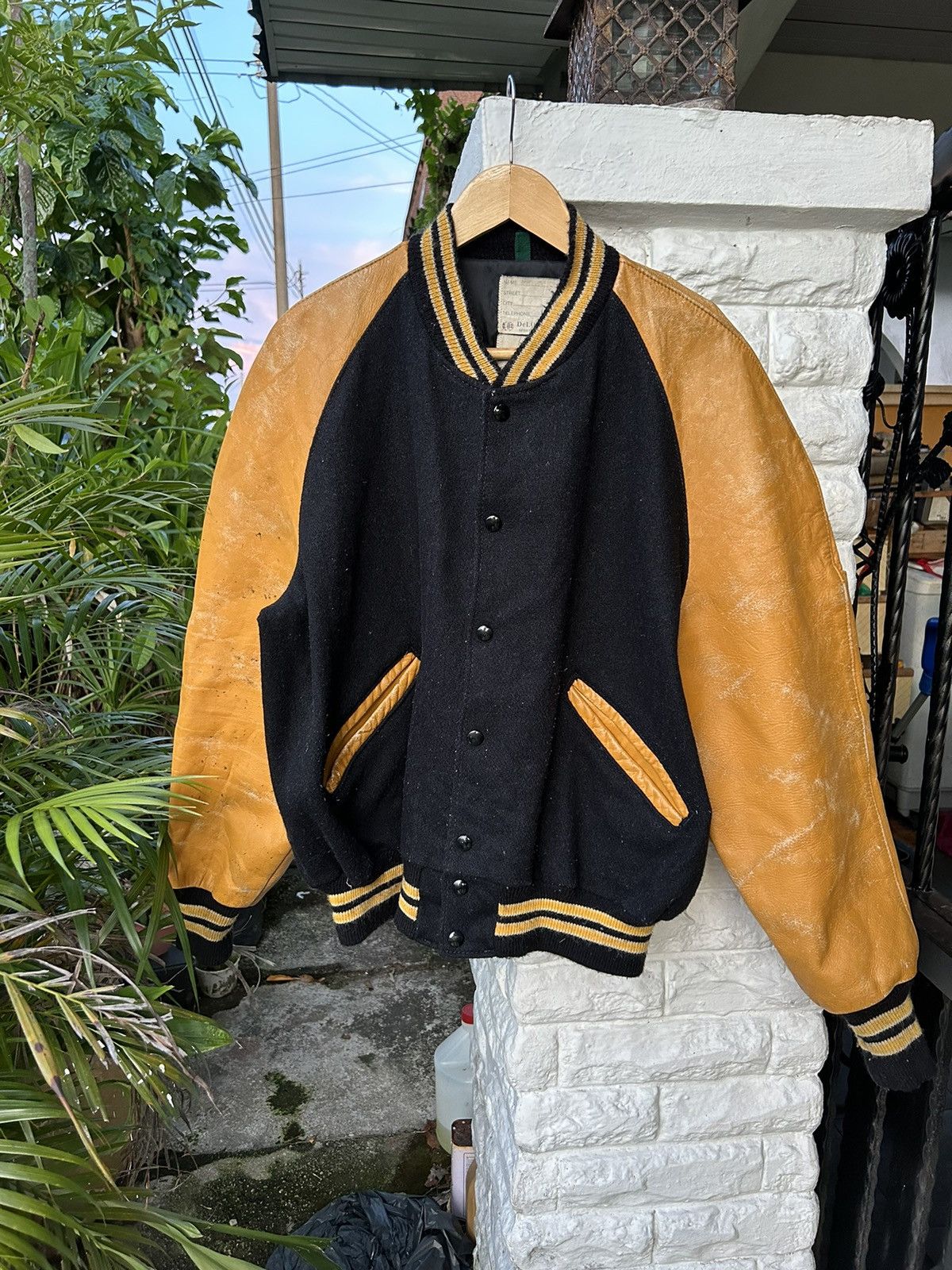 Delong 70S DELONG SPORTSWEAR VARSITY “TRAVIS”🔥 Size US XL / EU 56 / 4 - 2 Thumbnail