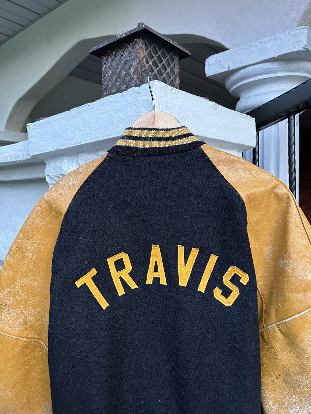 Delong 70S DELONG SPORTSWEAR VARSITY “TRAVIS”🔥 Size US XL / EU 56 / 4 - 5 Thumbnail
