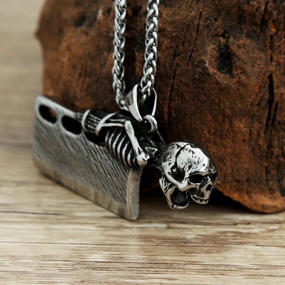 Jewelry Knife Bottle Opener Pendant Necklace Size ONE SIZE - 3 Thumbnail