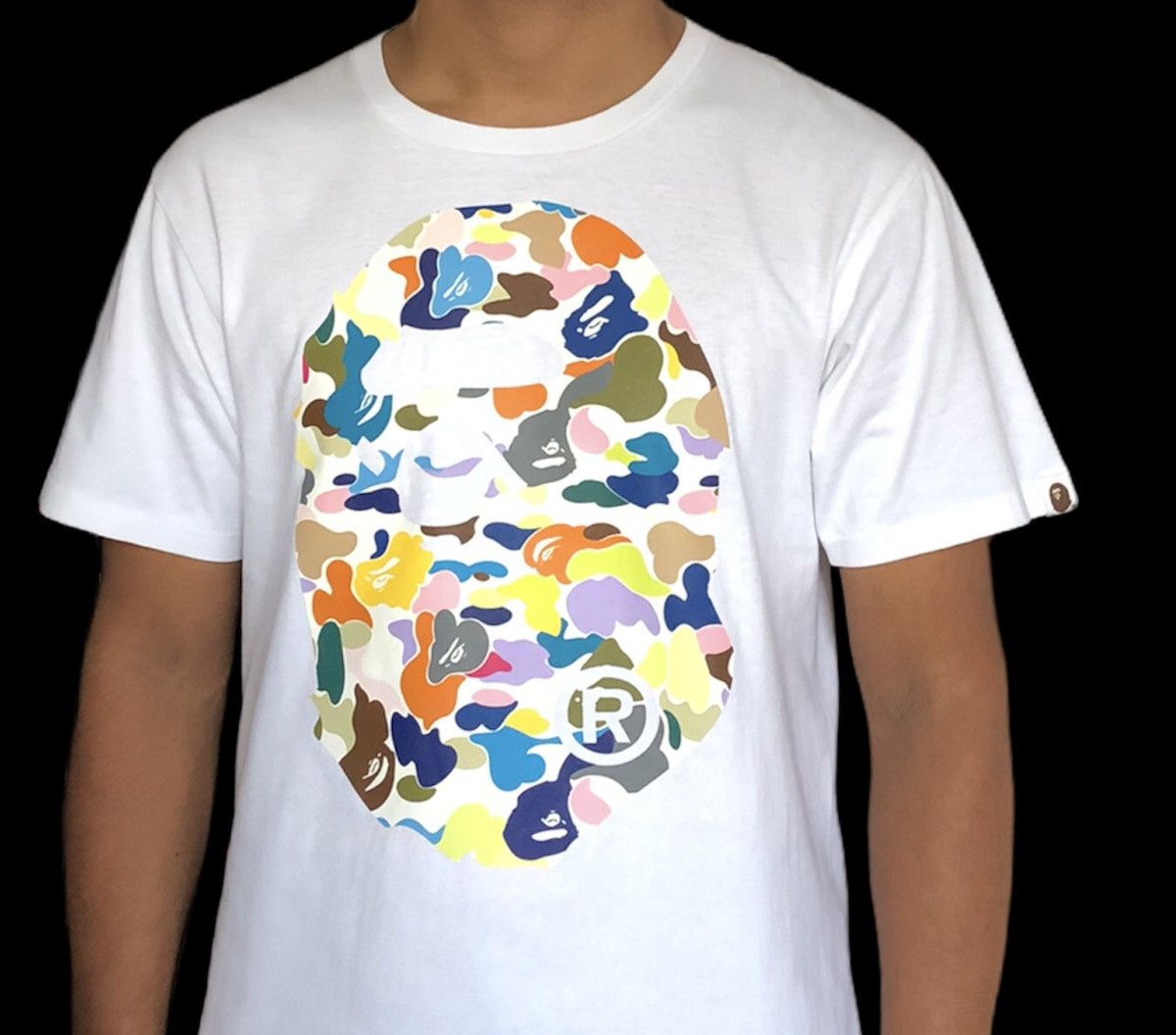 Bape Multi Camo Big Ape Head Tee Size US M / EU 48-50 / 2 - 13 Thumbnail