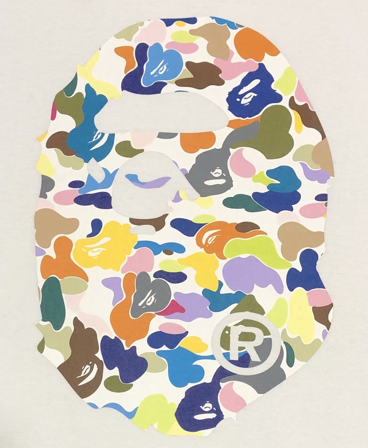 Bape Multi Camo Big Ape Head Tee Size US M / EU 48-50 / 2 - 5 Thumbnail