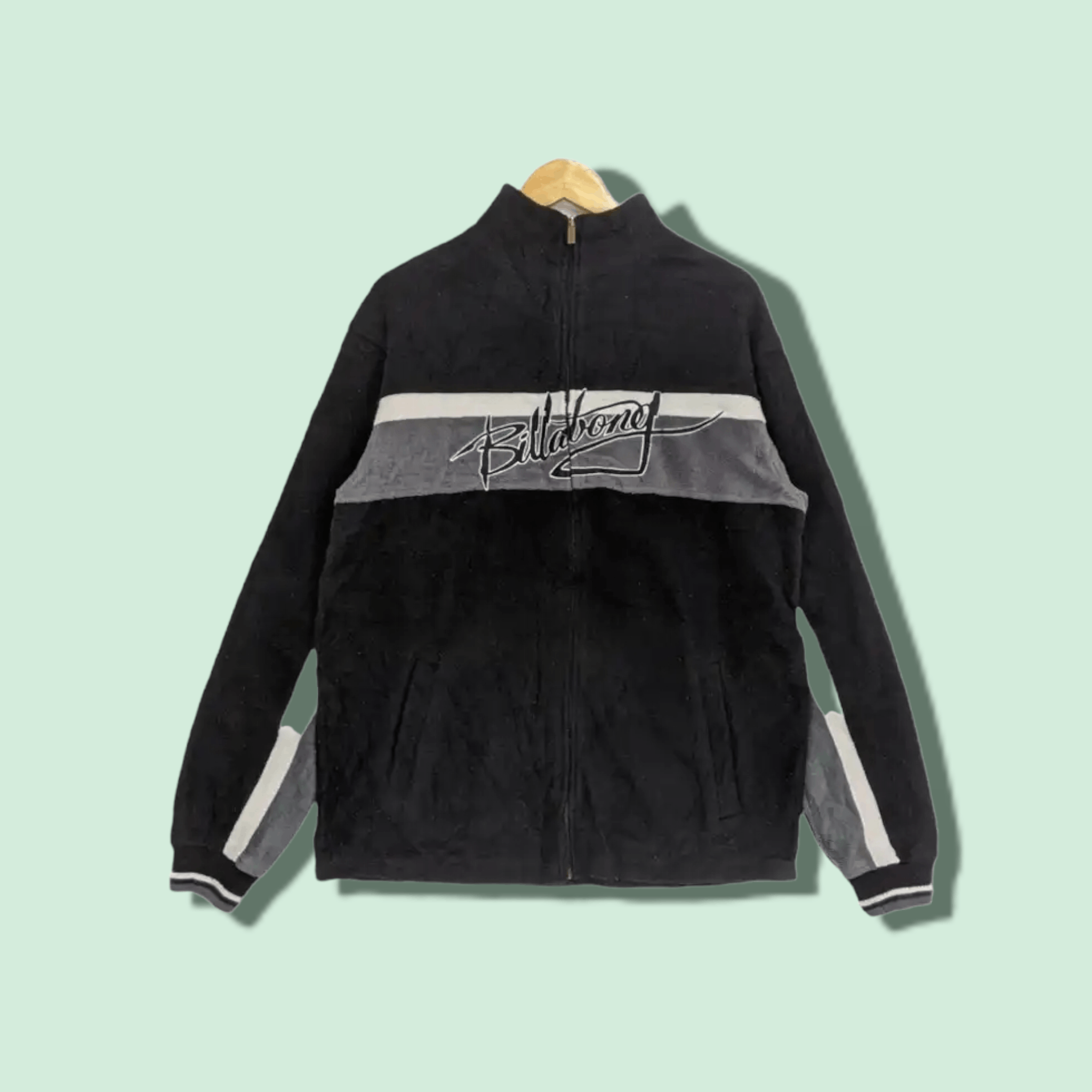 Billabong BILLABONG Big Spell Out Fluffy Fleece Sherpa Jacket Size US L / EU 52-54 / 3 - 1 Thumbnail
