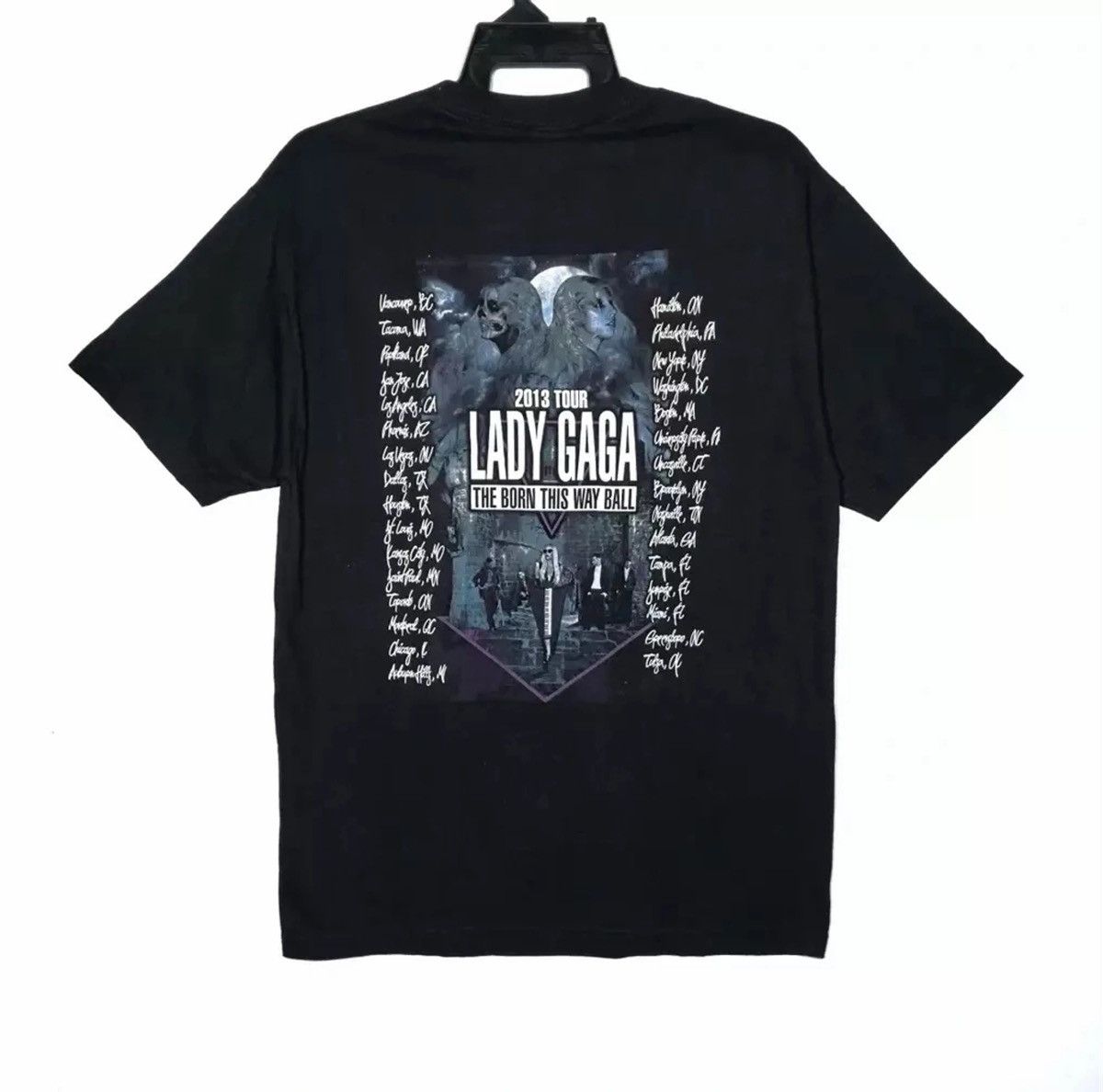 Band Tees Lady Gaga the born this way tour tshirt streetwear Size US L / EU 52-54 / 3 - 2 Thumbnail