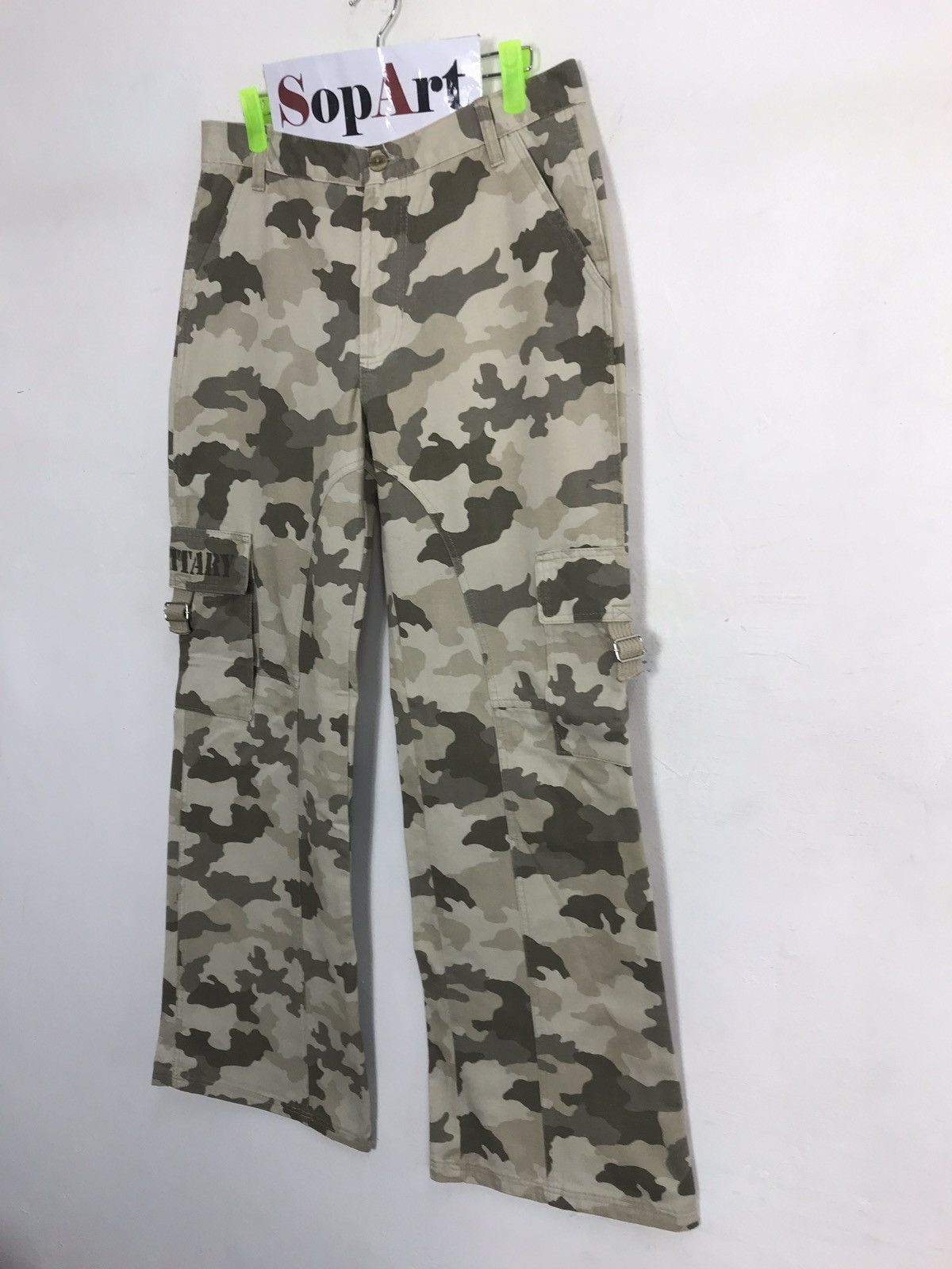 Other Military Trousers Camouflage Pattern Bootcut Cargo Pant Size US 30 / EU 46 - 4 Thumbnail