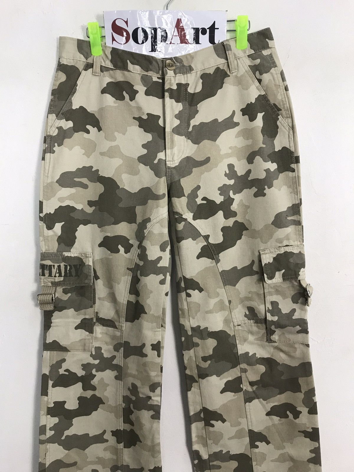 Other Military Trousers Camouflage Pattern Bootcut Cargo Pant Size US 30 / EU 46 - 3 Thumbnail