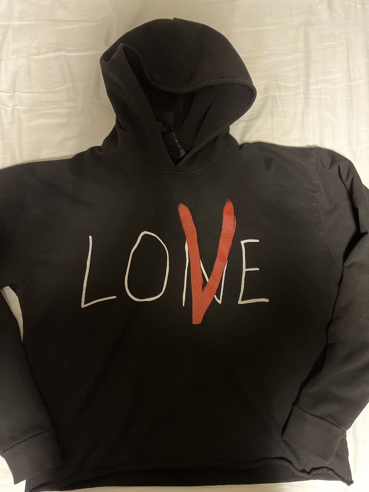 Vlone Love Hoodie | Grailed