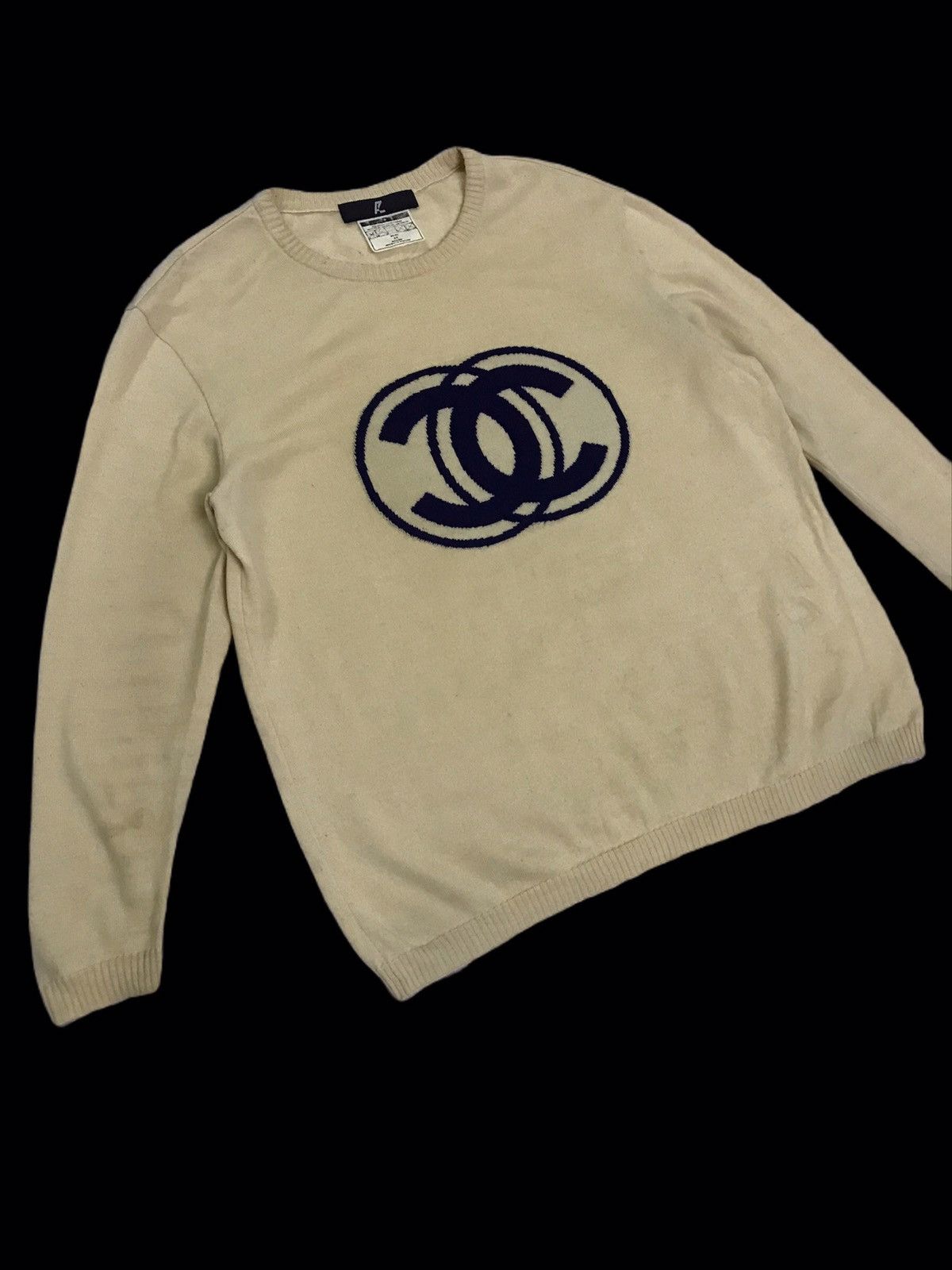 AZ by junhashimoto × Japanese Brand Vintage Japanese AZ ©️©️Big Logo Wool Sweater Knitwear Size US M / EU 48-50 / 2 - 2 Thumbnail