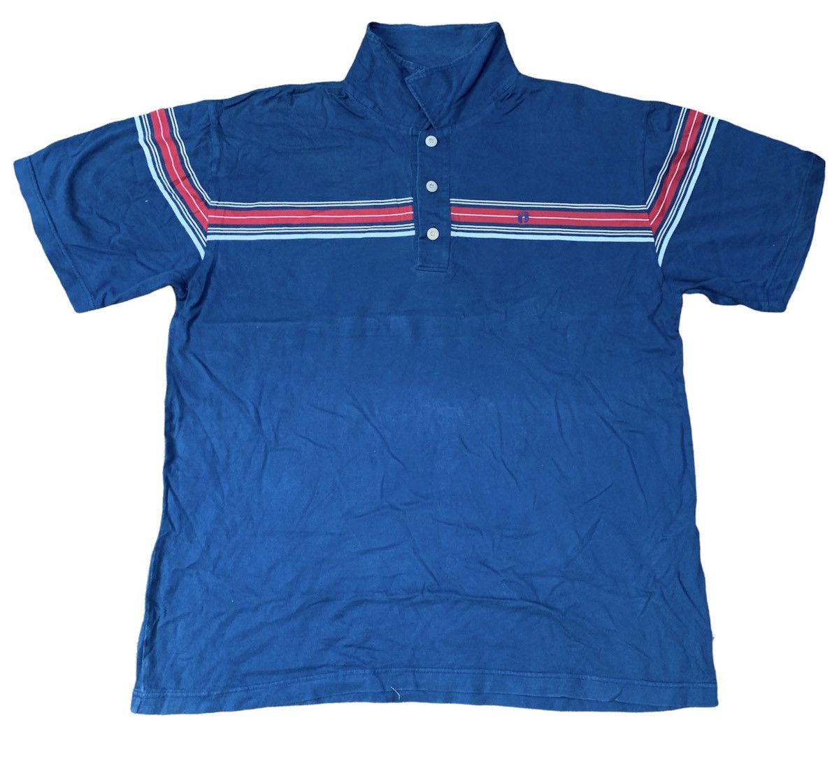 Hang Ten HANG TEN CLASSIC STRIPED POLO Tee Big Size Size US XL / EU 56 / 4 - 1 Thumbnail