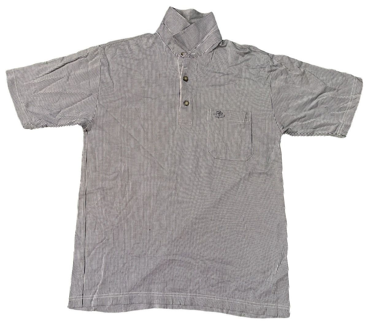 Vintage Pierre Balmain Classic Striped Polo Tee