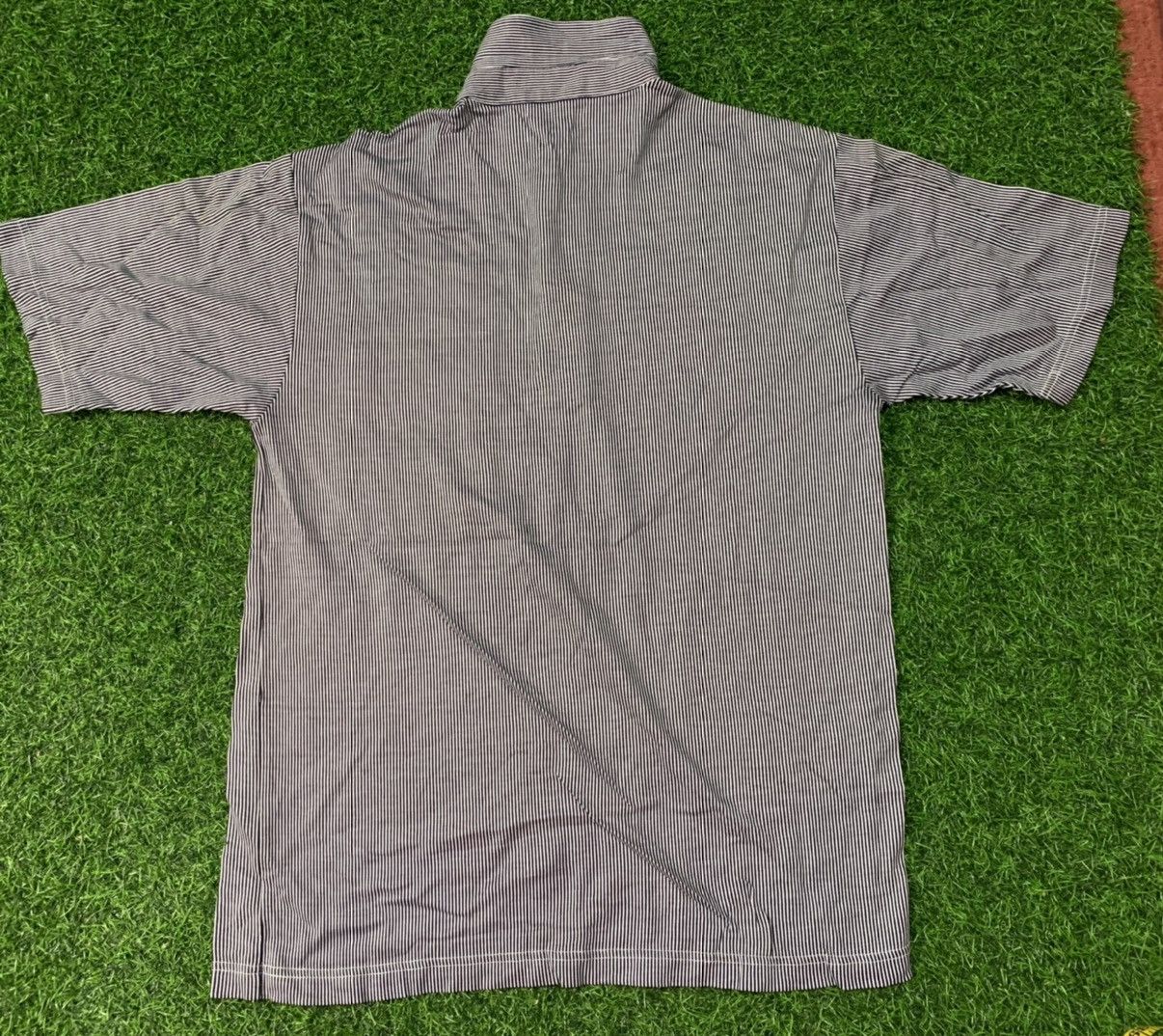 Pierre Balmain Vintage Pierre Balmain Classic Striped Polo Tee Size US M / EU 48-50 / 2 - 8 Thumbnail