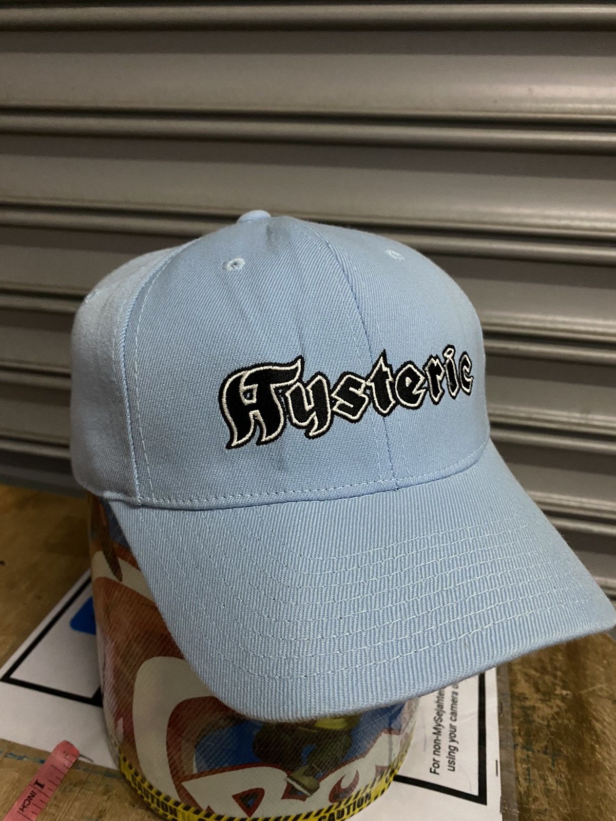 Hysteric Glamour Vintage Baby Blue Hysteric Logo Full Cap Size ONE SIZE - 4 Thumbnail