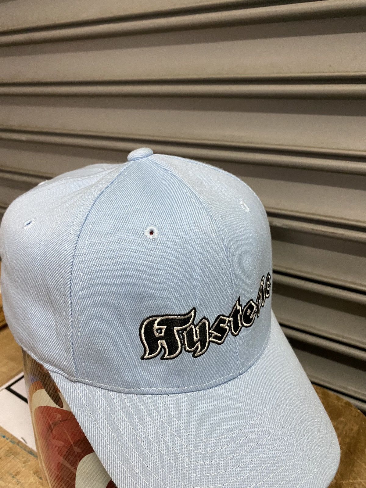 Hysteric Glamour Vintage Baby Blue Hysteric Logo Full Cap Size ONE SIZE - 6 Thumbnail