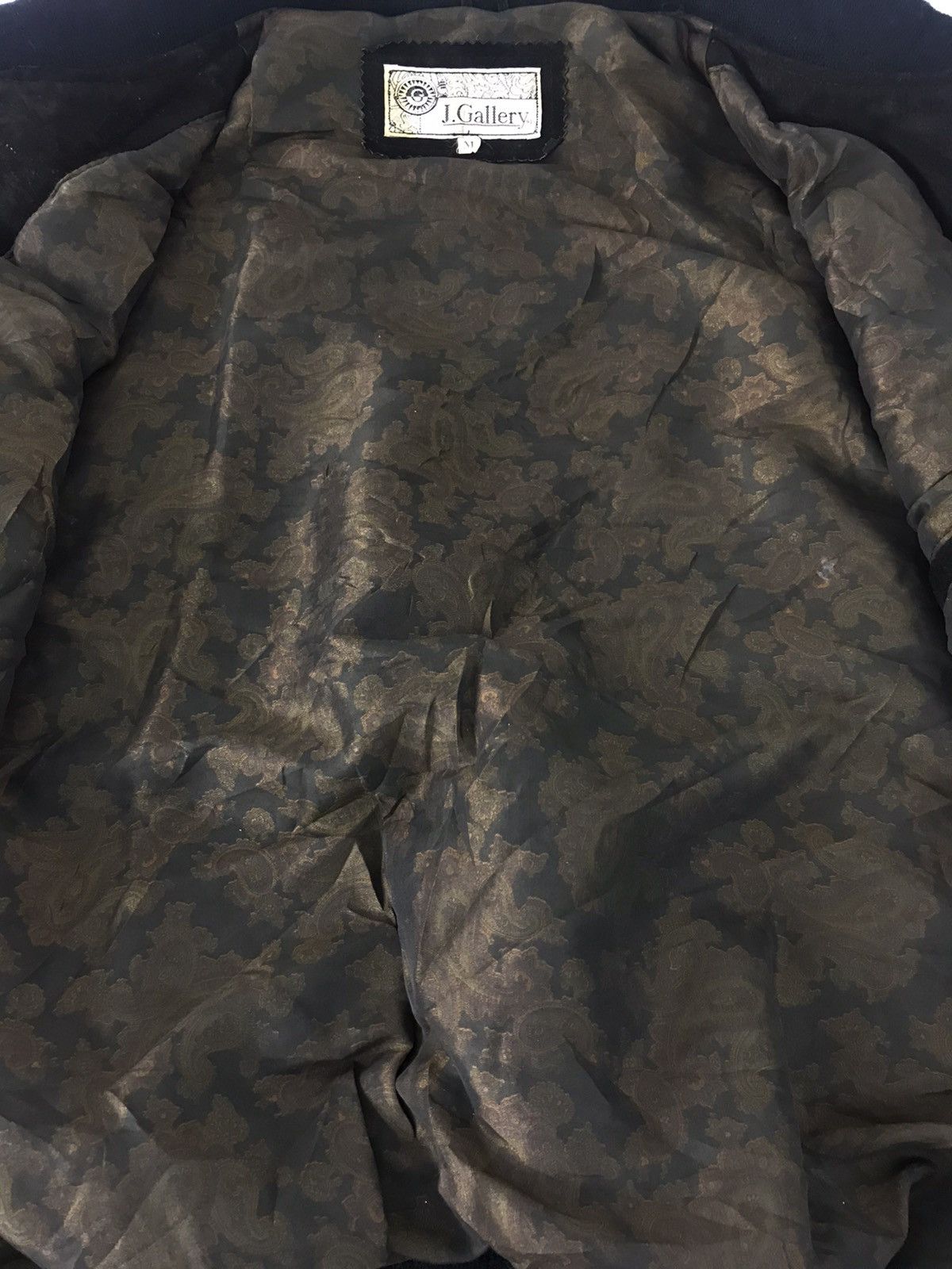 Vintage Mariogio Alexio J Gallery Milano Leather Padded Quilted Size US M / EU 48-50 / 2 - 6 Thumbnail