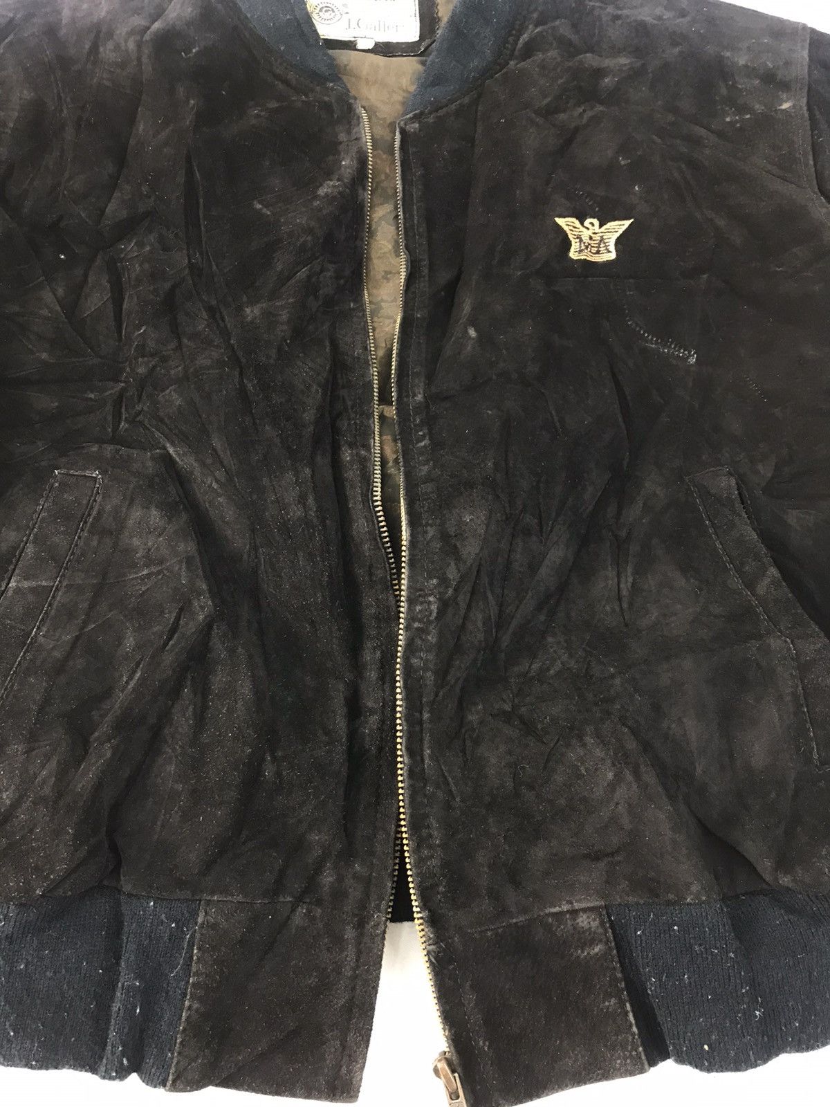 Vintage Mariogio Alexio J Gallery Milano Leather Padded Quilted Size US M / EU 48-50 / 2 - 5 Thumbnail