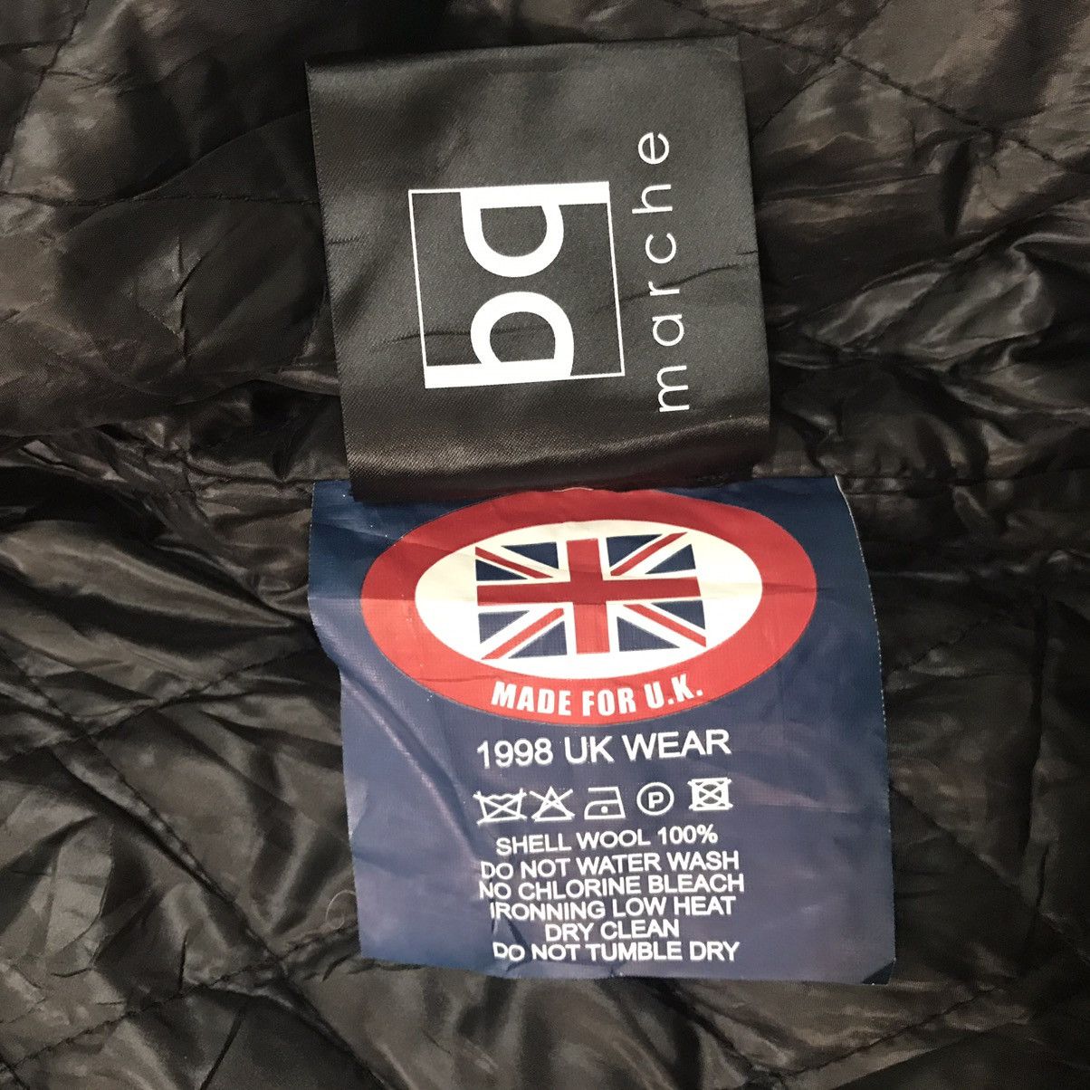 Harris Tweed Vtg Merci Marche Harris Tweed Nice Patches 100% Wool Jacket Size US L / EU 52-54 / 3 - 16 Thumbnail