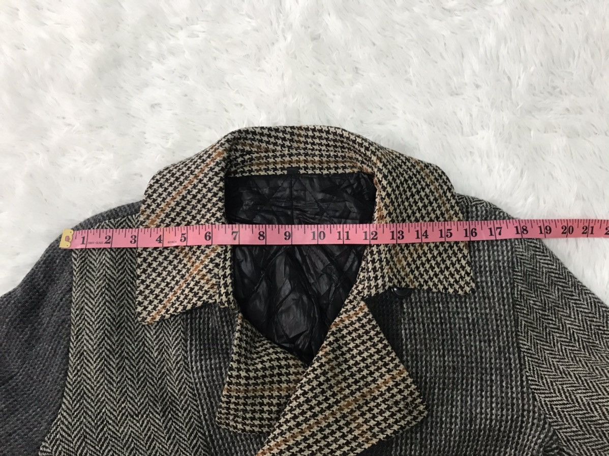 Harris Tweed Vtg Merci Marche Harris Tweed Nice Patches 100% Wool Jacket Size US L / EU 52-54 / 3 - 19 Thumbnail