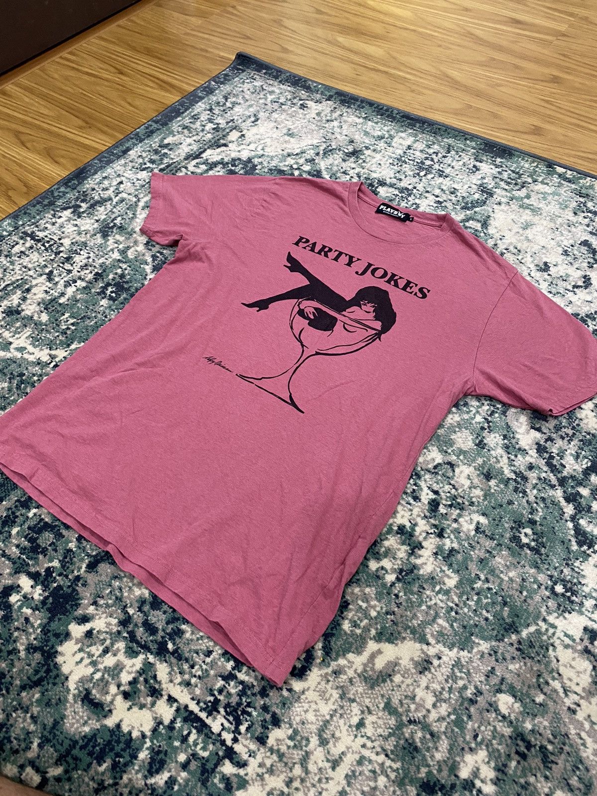 Hysteric Glamour Hysteric Glamour Party Jokes x Playboy Tee Size US M / EU 48-50 / 2 - 2 Thumbnail