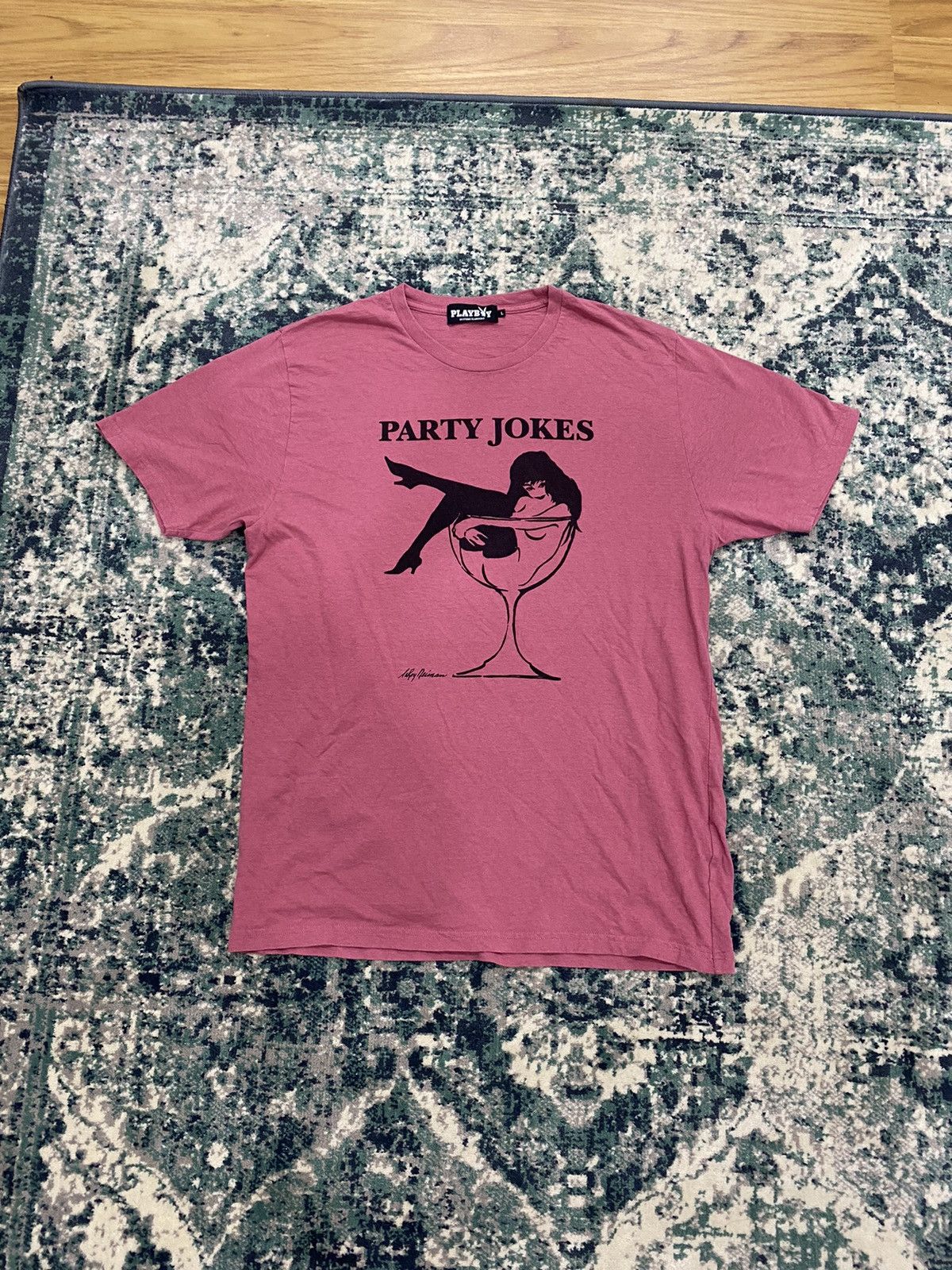 Hysteric Glamour Hysteric Glamour Party Jokes x Playboy Tee Size US M / EU 48-50 / 2 - 1 Thumbnail