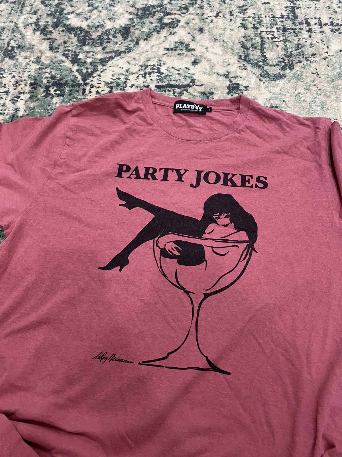 Hysteric Glamour Hysteric Glamour Party Jokes x Playboy Tee Size US M / EU 48-50 / 2 - 4 Thumbnail