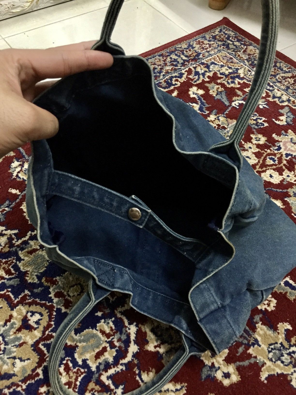 Hysteric Glamour Hysteric Glamour Denim Tote Bag Size ONE SIZE - 7 Thumbnail