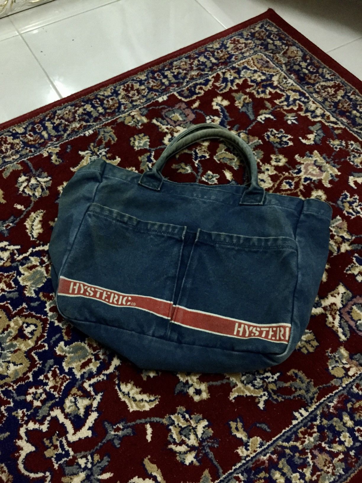 Hysteric Glamour Hysteric Glamour Denim Tote Bag Size ONE SIZE - 10 Thumbnail