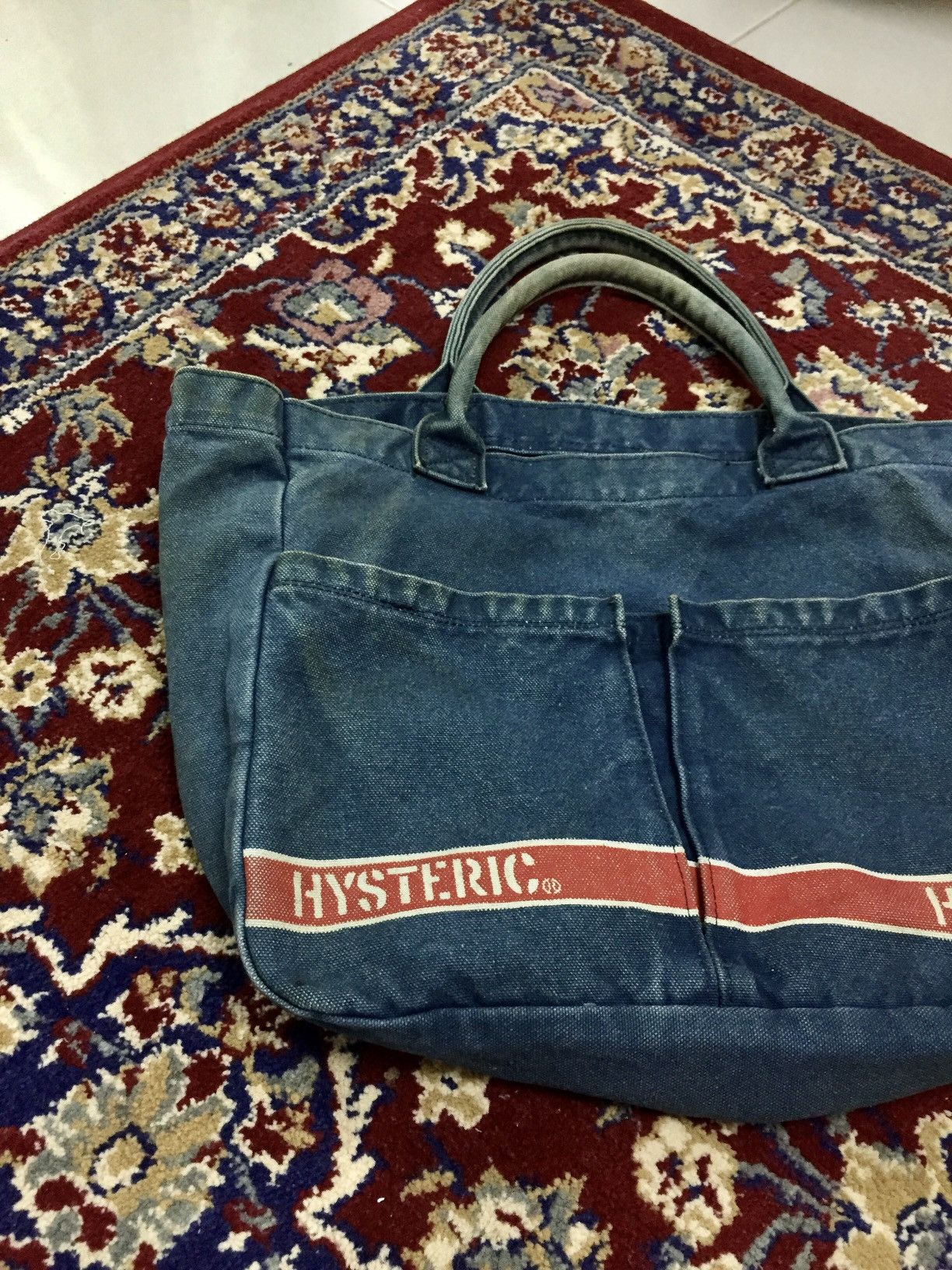 Hysteric Glamour Hysteric Glamour Denim Tote Bag Size ONE SIZE - 4 Thumbnail