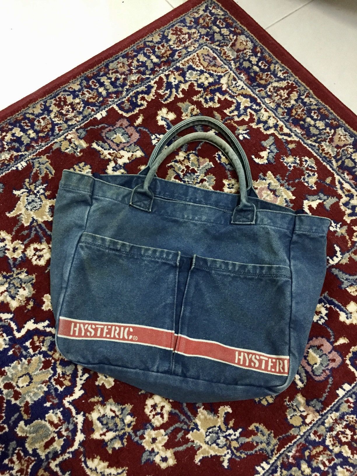 Hysteric Glamour Hysteric Glamour Denim Tote Bag Size ONE SIZE - 3 Thumbnail