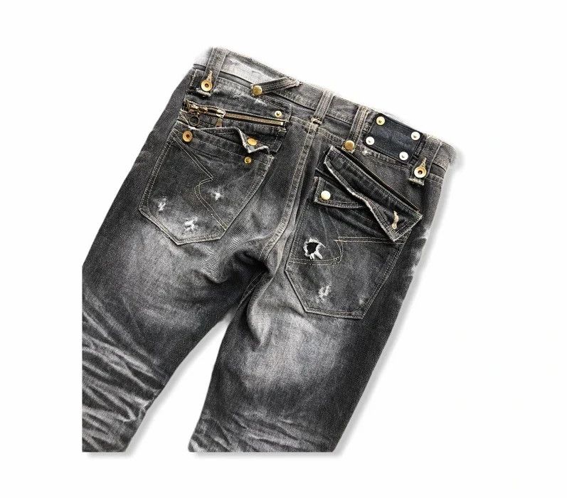 Japanese Brand Japanese Brand SemanticDesign Distressed denim Pant Size US 33 - 8 Thumbnail