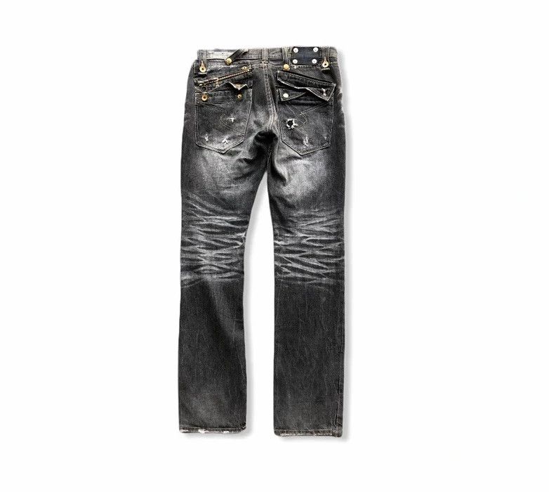 Japanese Brand Japanese Brand SemanticDesign Distressed denim Pant Size US 33 - 1 Thumbnail