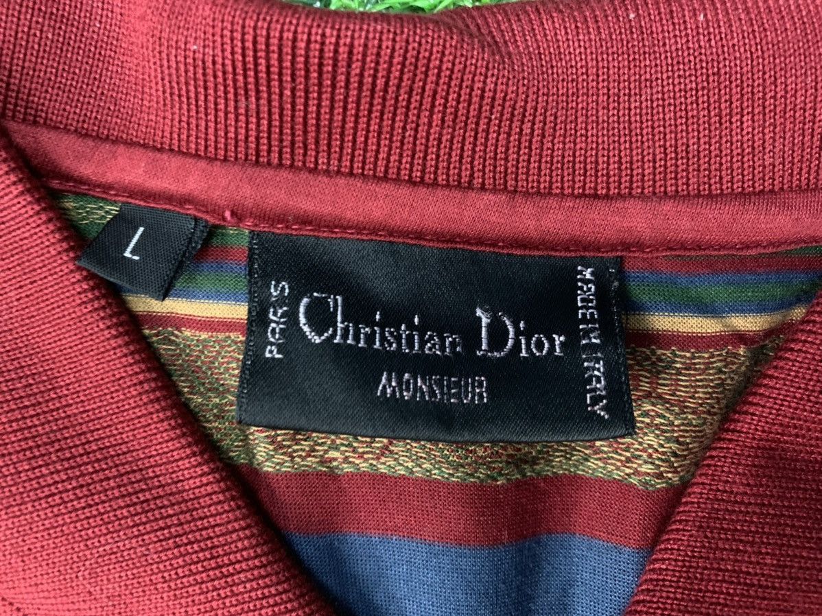 Christian Dior Monsieur Vintage Christian Dior Pockets Polo Tee Classic Art Size US M / EU 48-50 / 2 - 2 Thumbnail
