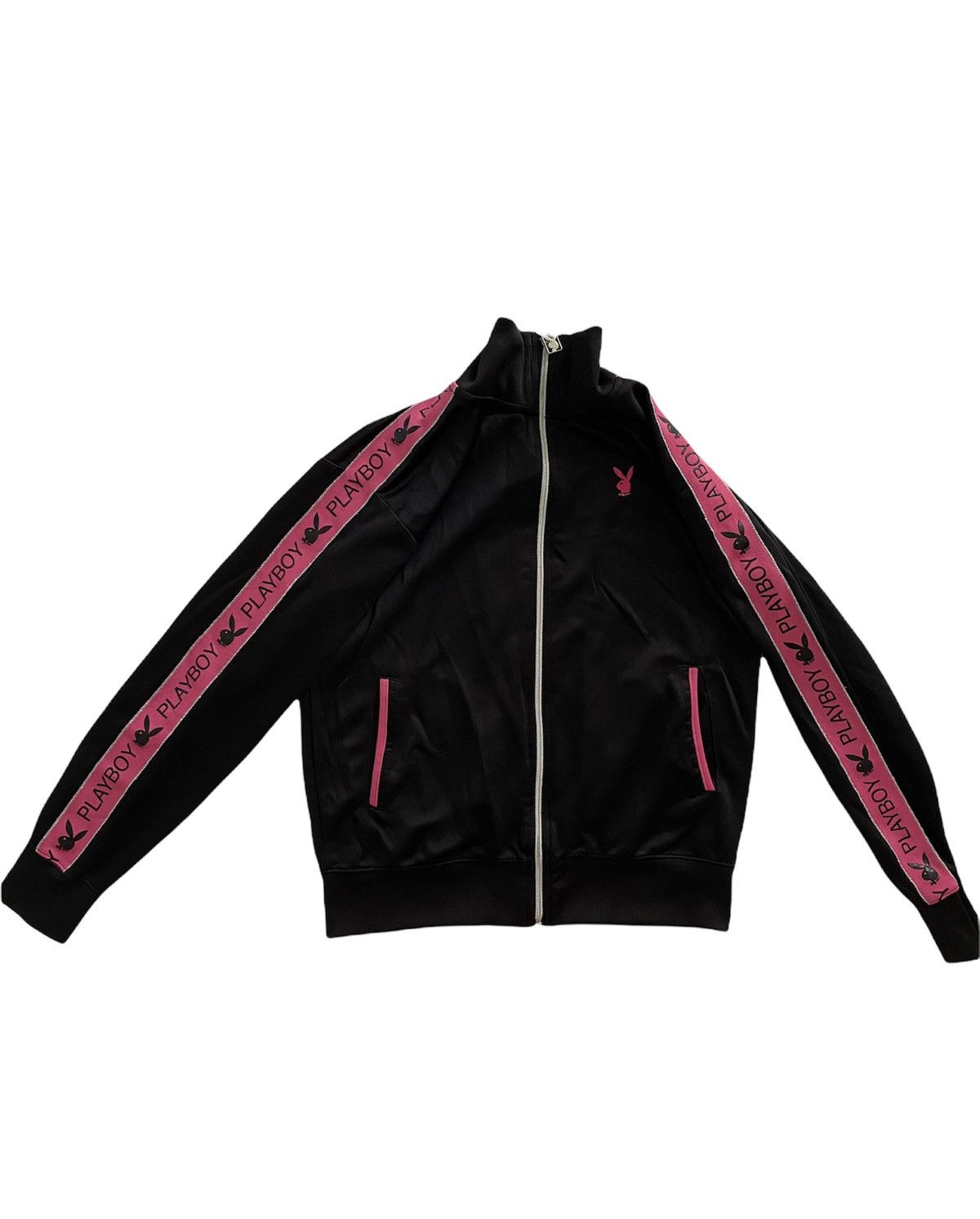 Playboy × Vintage Big Logo Playboy Mirror Jacket nice designer Size US M / EU 48-50 / 2 - 2 Thumbnail