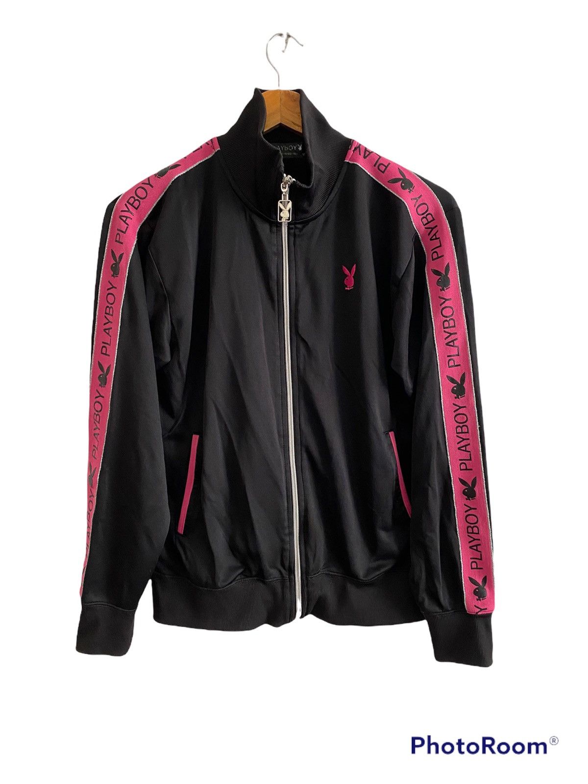 Playboy × Vintage Big Logo Playboy Mirror Jacket nice designer Size US M / EU 48-50 / 2 - 6 Thumbnail
