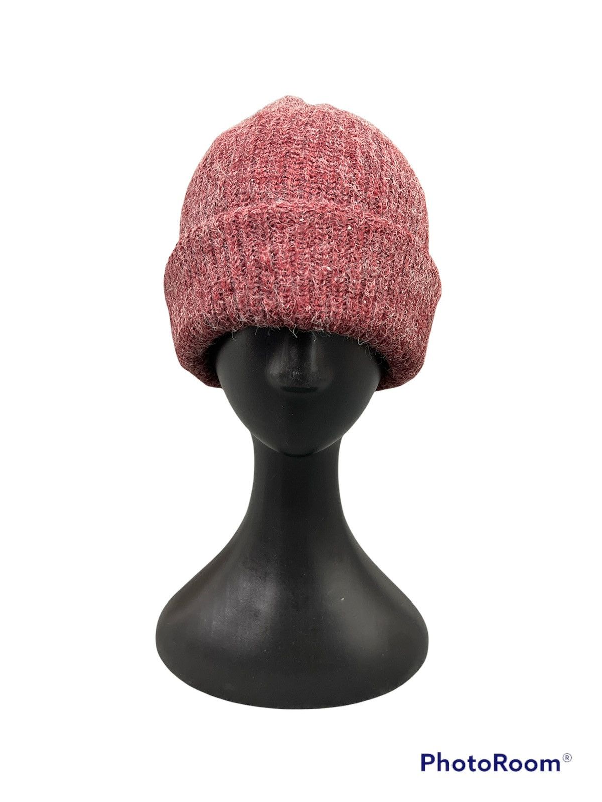 Vintage Mohair Wool Blank Beanie Hat Skater BOY
