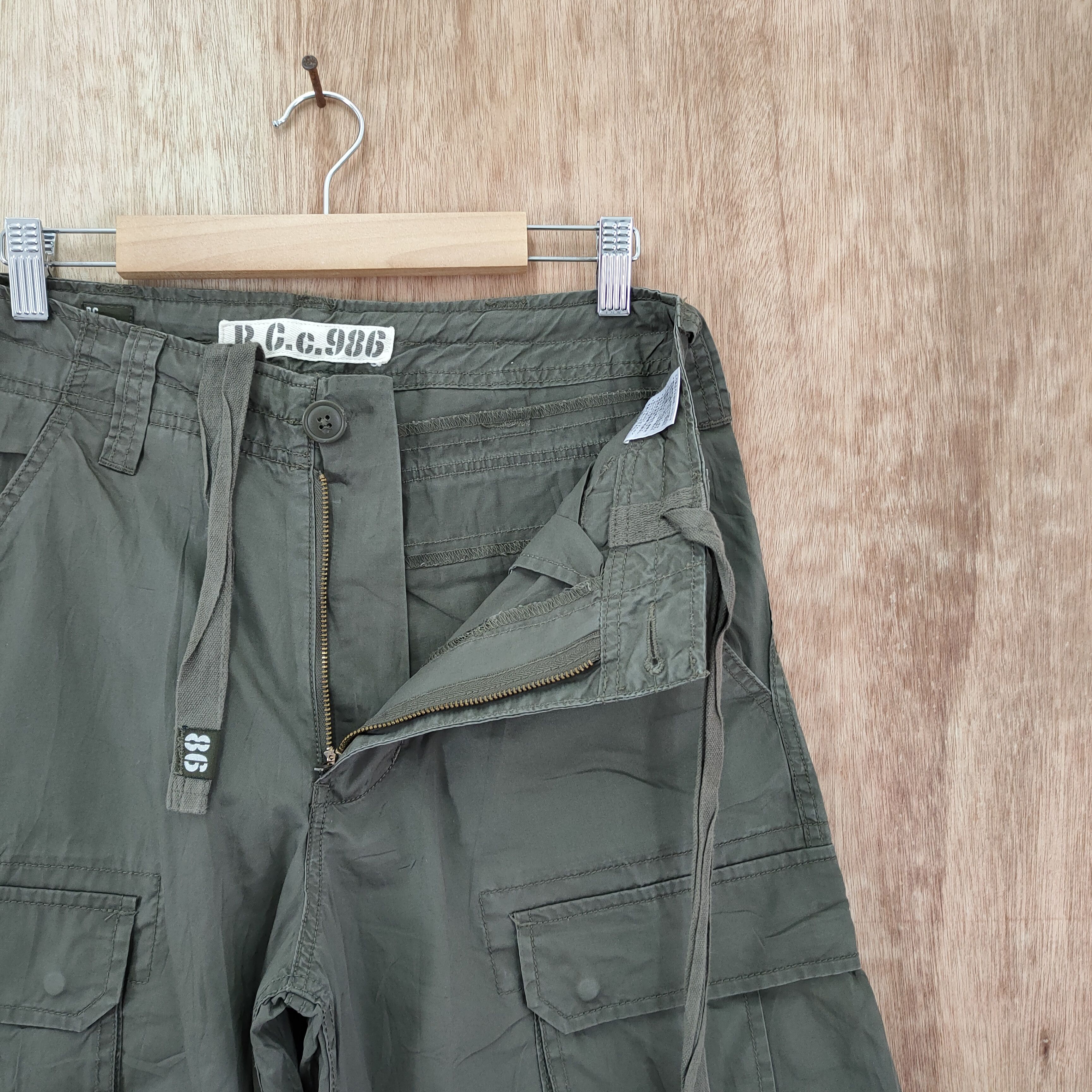 Japanese Brand RCC JAPANESE BRAND VINTAGE CARGO PANTS Size US 30 / EU 46 - 11 Thumbnail