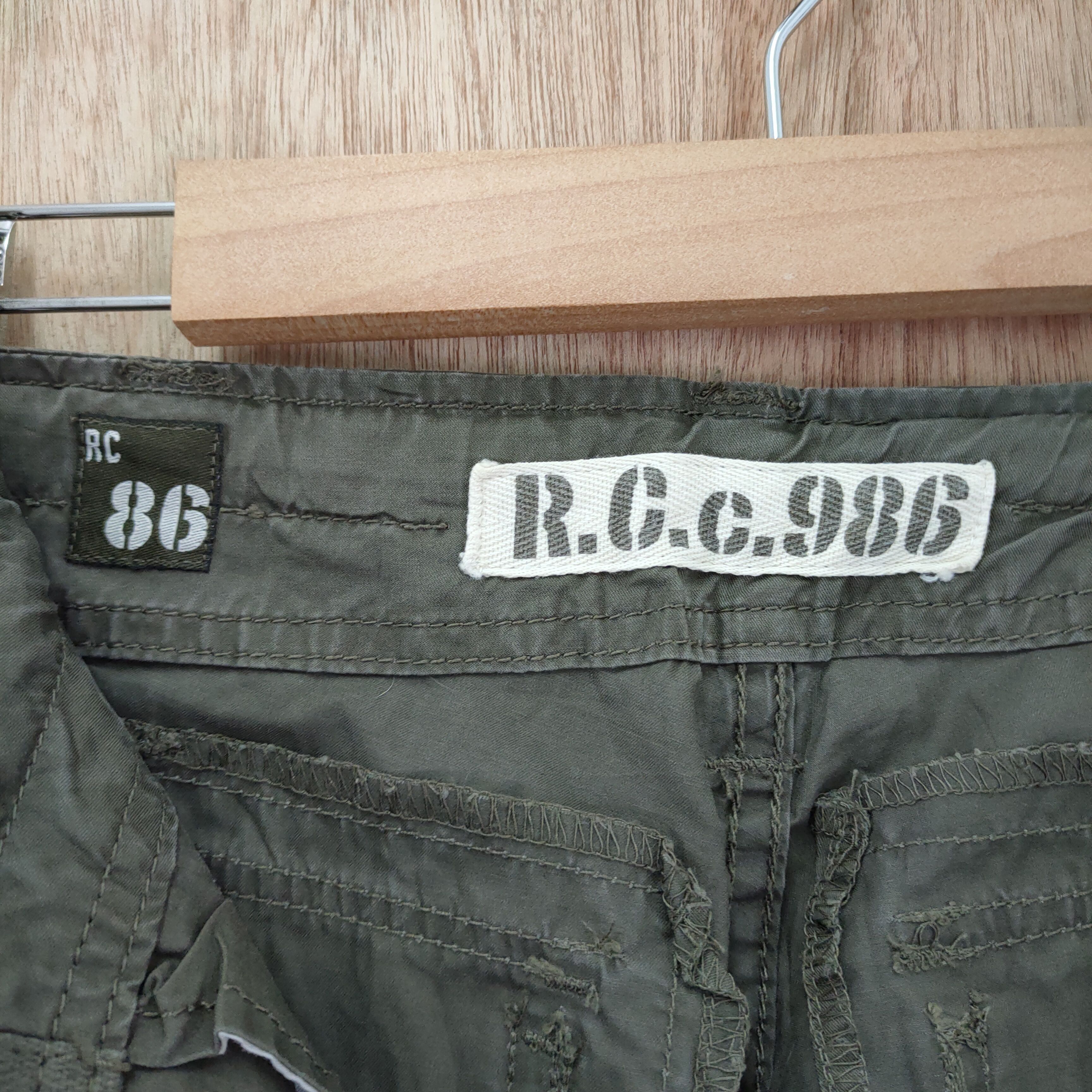 Japanese Brand RCC JAPANESE BRAND VINTAGE CARGO PANTS Size US 30 / EU 46 - 3 Thumbnail