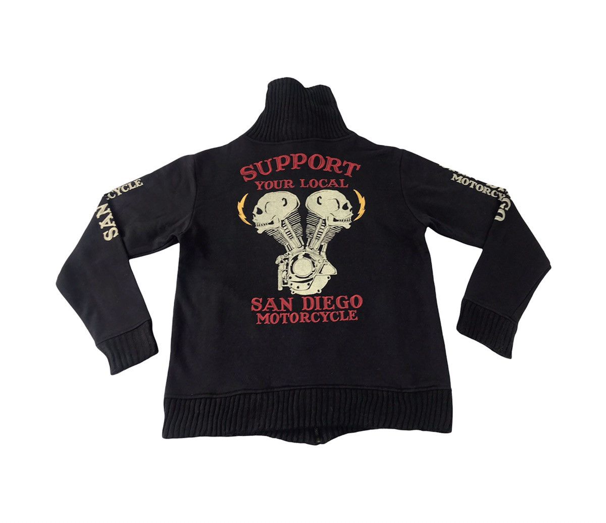 Other Low Blow Knuckle San Diego Motorcycle Skull Engine Design Size US M / EU 48-50 / 2 - 1 Thumbnail