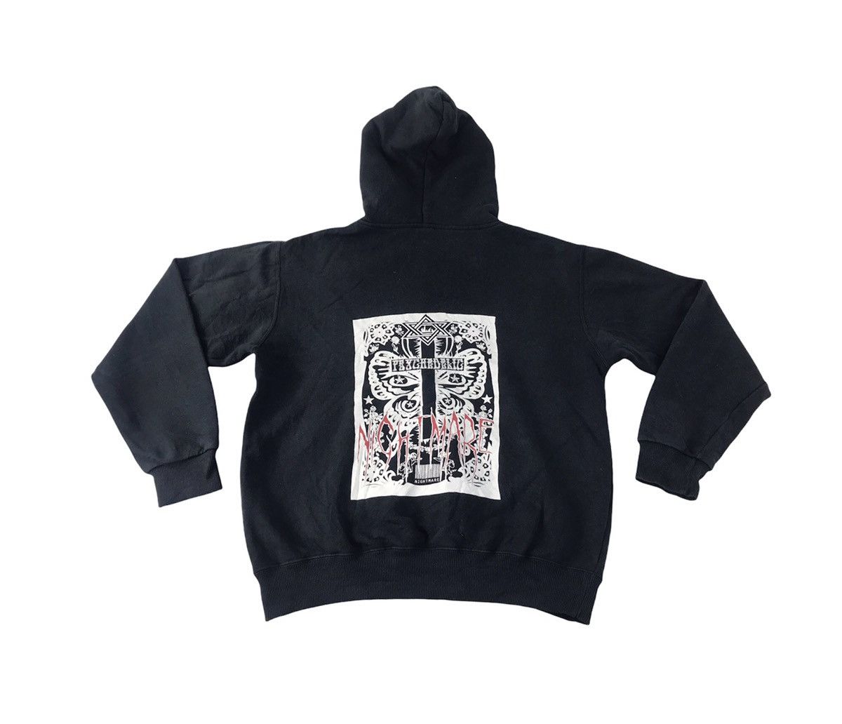 Japanese Brand Psychedelic Nightmare Box Gothic Logo Zipper Hoodie Size US S / EU 44-46 / 1 - 1 Thumbnail