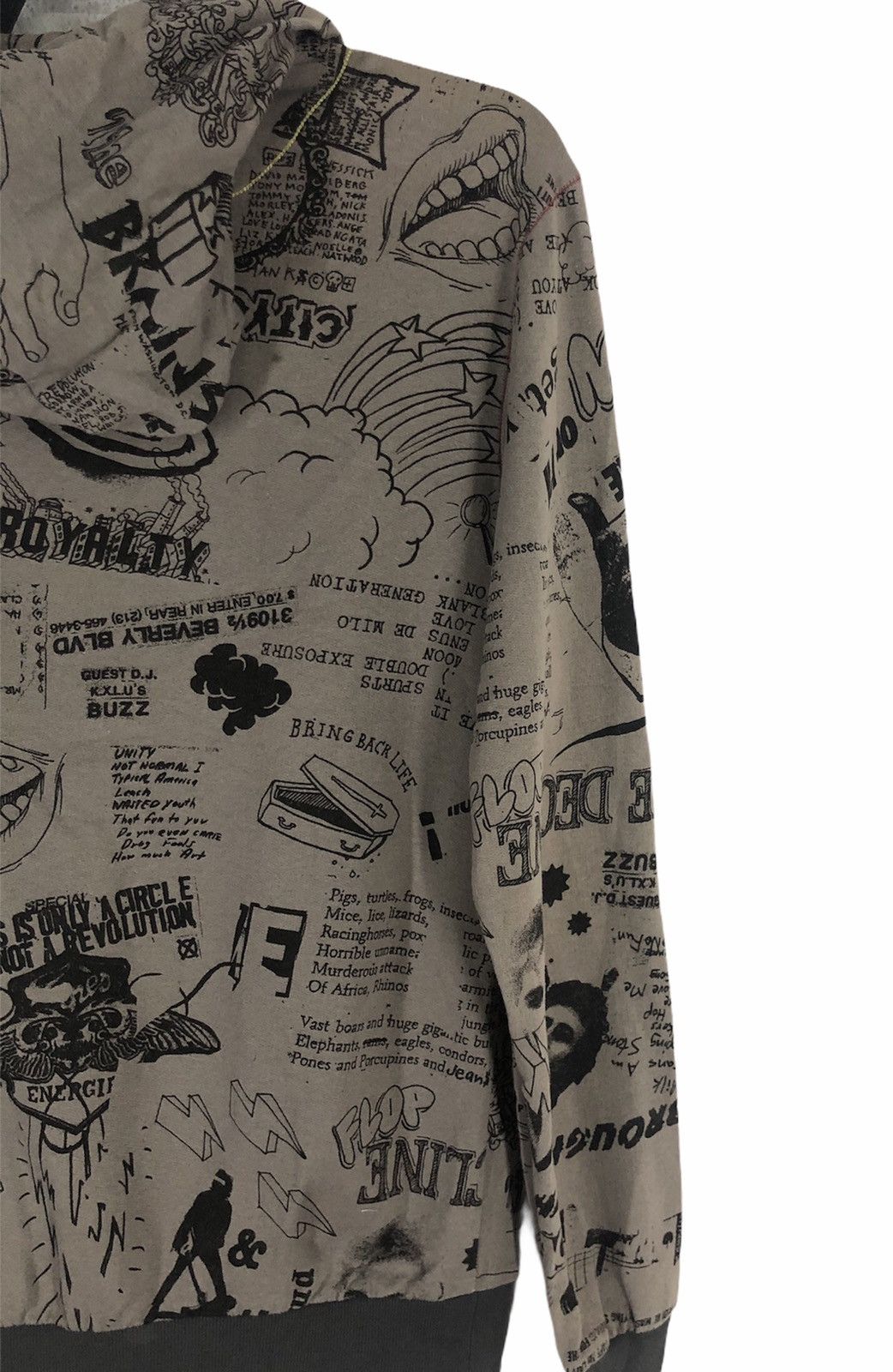 Energie Rare Energie Full print Spellout Full Zipper Size US M / EU 48-50 / 2 - 5 Thumbnail
