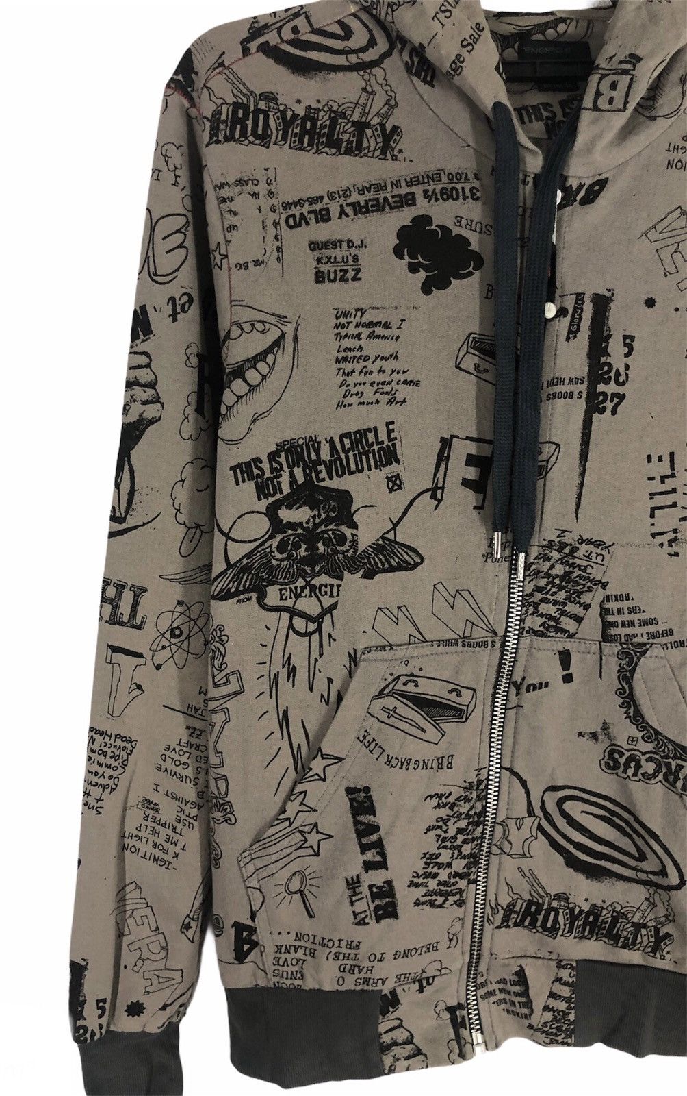 Energie Rare Energie Full print Spellout Full Zipper Size US M / EU 48-50 / 2 - 6 Thumbnail