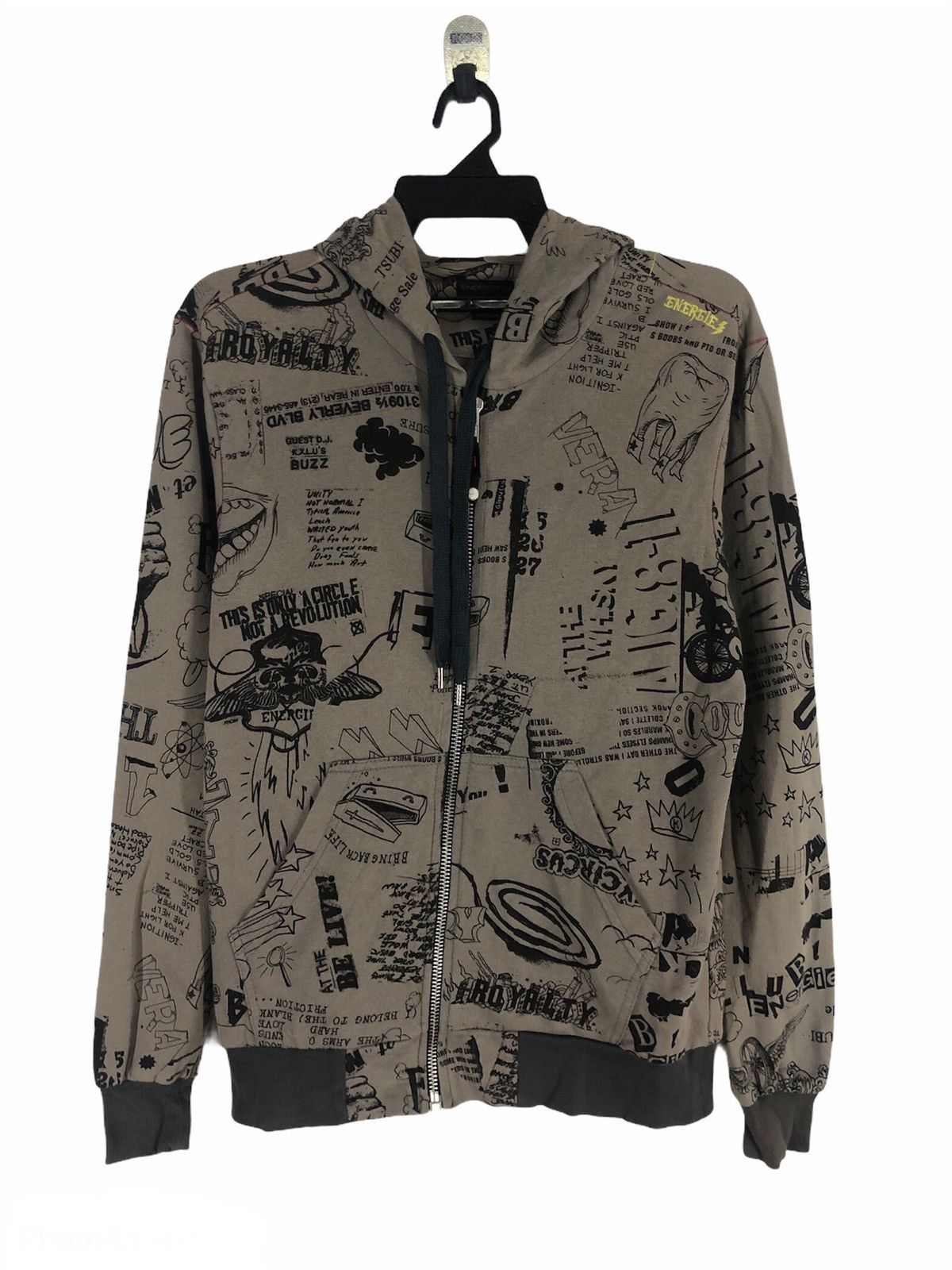 Energie Rare Energie Full print Spellout Full Zipper Size US M / EU 48-50 / 2 - 1 Thumbnail