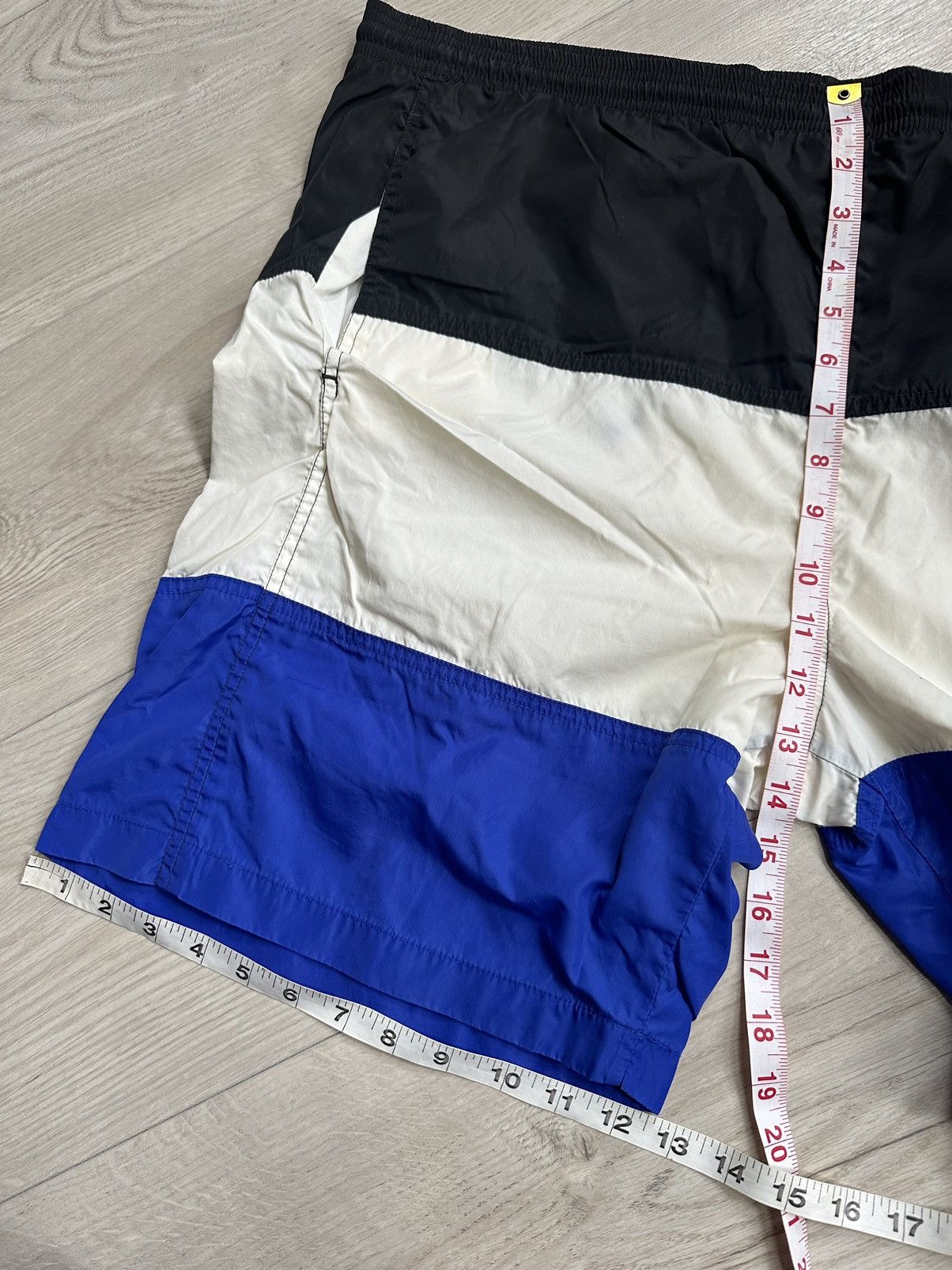 Adidas × Vintage 90s Adidas spell out big logo Summer Swim Shorts Size US 38 / EU 54 - 7 Thumbnail