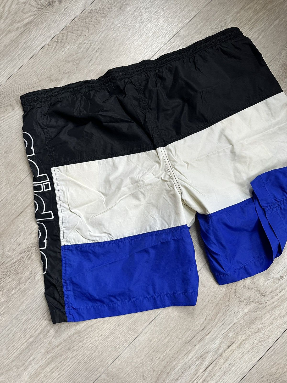 Adidas × Vintage 90s Adidas spell out big logo Summer Swim Shorts Size US 38 / EU 54 - 4 Thumbnail