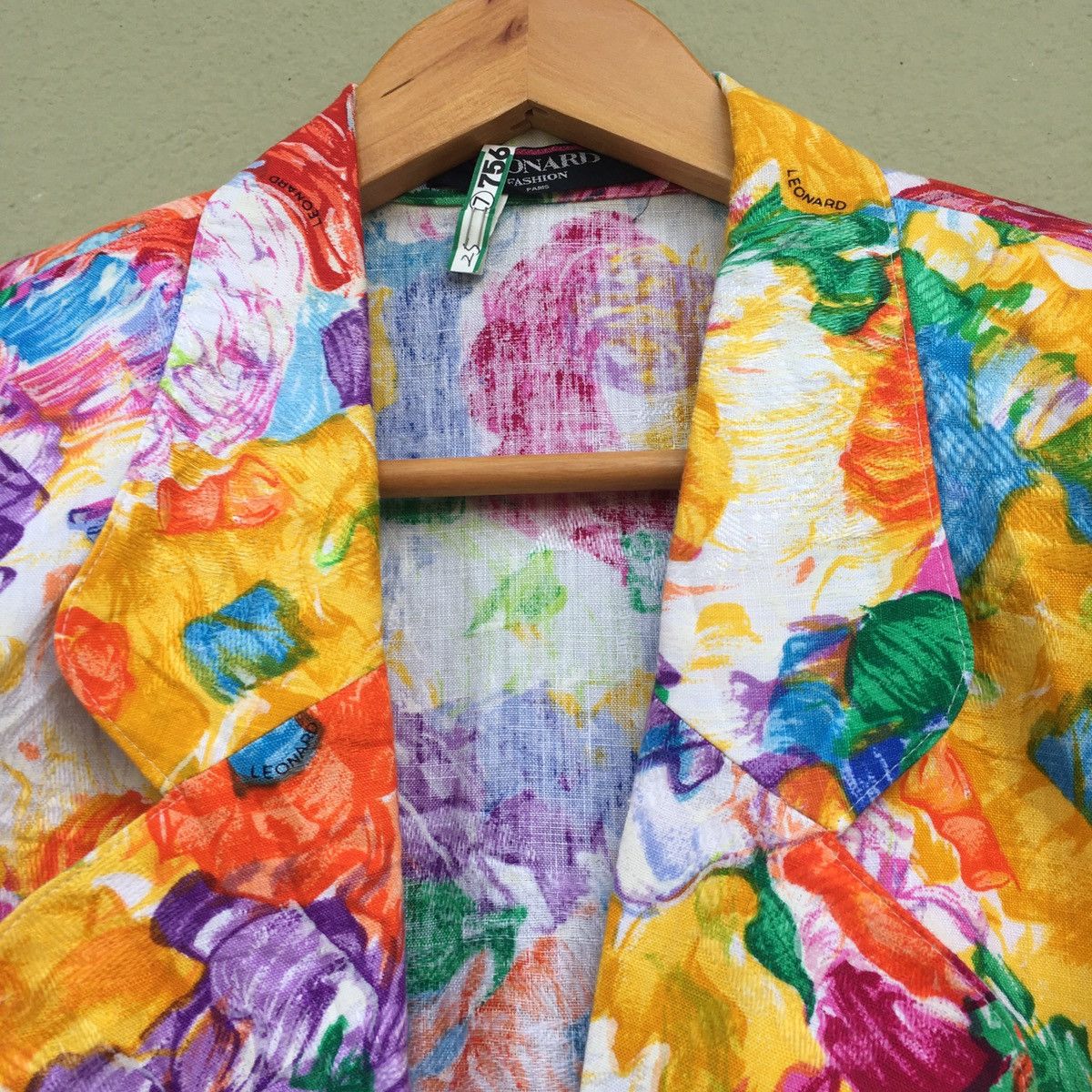 Designer × Leonard Paris LEONARD Paris Flower Coat Size M / US 6-8 / IT 42-44 - 6 Thumbnail